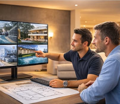 Étude technique emplacement caméra